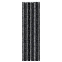 Vliegengordijn 120x220 cm chenille antraciet 120 x 220 cm Antraciet