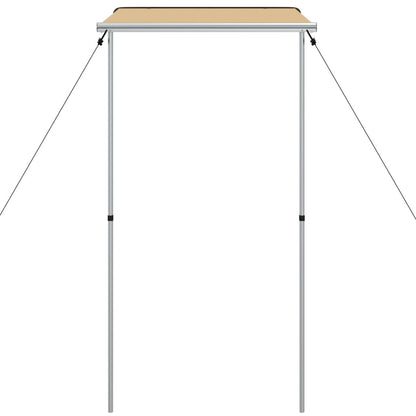 Luifel Voor Camper En Caravan 1,2X2X2,15 M Beige 1.2 x 2 x 2.15 m