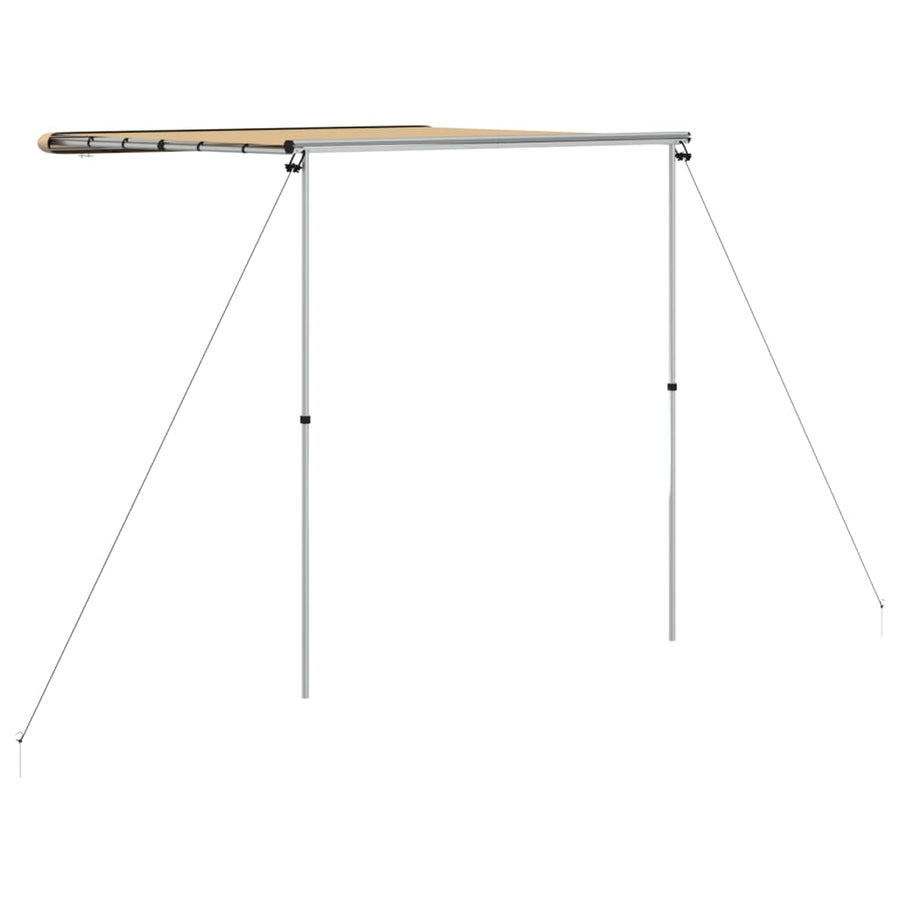 Luifel Voor Camper En Caravan 1,8X2X2,15 M Beige 1.8 x 2 x 2.15 m