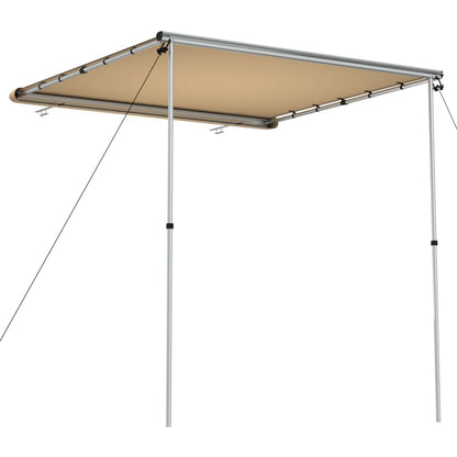 Luifel Voor Camper En Caravan 1,8X2X2,15 M Beige 1.8 x 2 x 2.15 m
