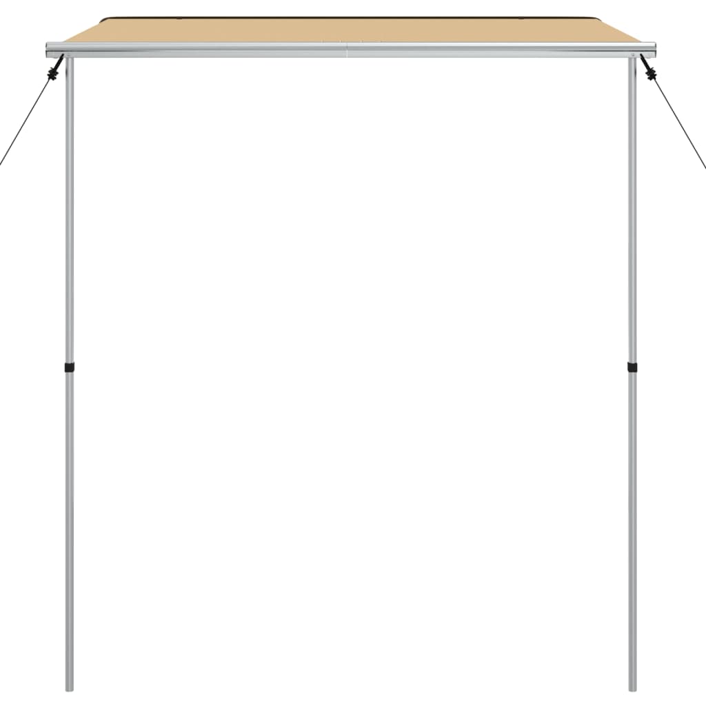 Luifel Voor Camper En Caravan 1,8X2X2,15 M Beige 1.8 x 2 x 2.15 m