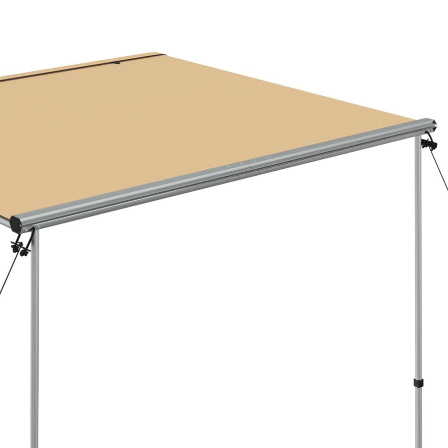 Luifel Voor Camper En Caravan 1,8X2X2,15 M Beige 1.8 x 2 x 2.15 m