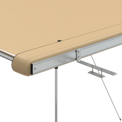 Luifel Voor Camper En Caravan 1,8X2X2,15 M Beige 1.8 x 2 x 2.15 m
