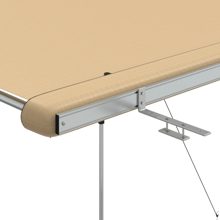 Luifel Voor Camper En Caravan 1,8X2X2,15 M Beige 1.8 x 2 x 2.15 m