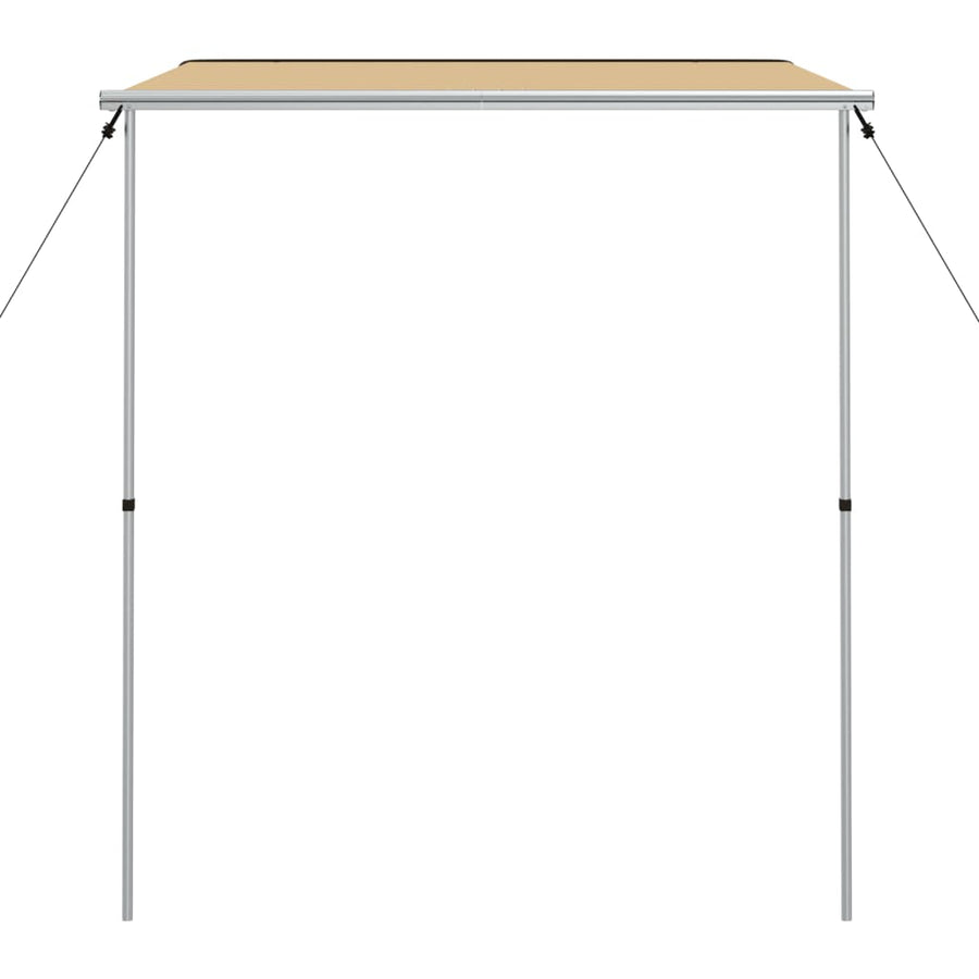 Luifel Voor Camper En Caravan 1,8X2,5X2,15 M Beige 1.8 x 2.5 x 2.15 m