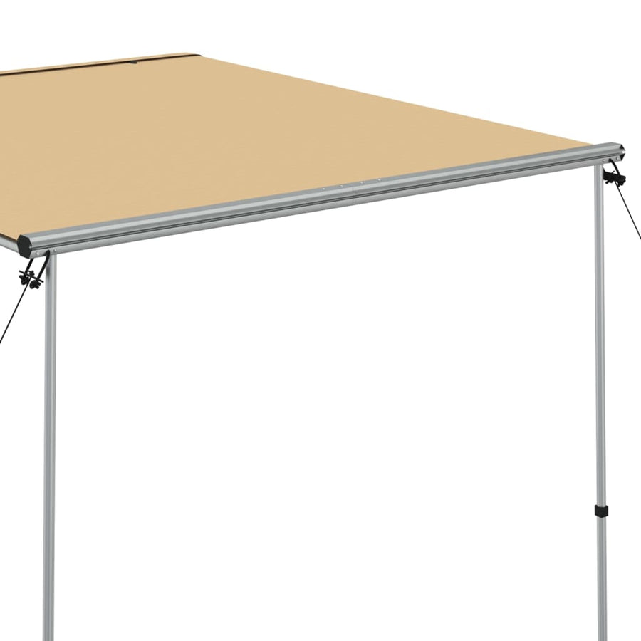 Luifel Voor Camper En Caravan 1,8X2,5X2,15 M Beige 1.8 x 2.5 x 2.15 m
