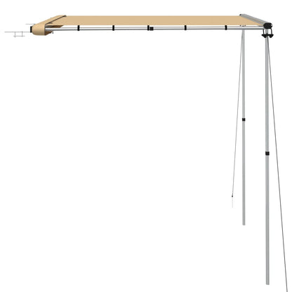 Luifel Voor Camper En Caravan 2X2X2,15 M Beige 2 x 2 x 2.15 m