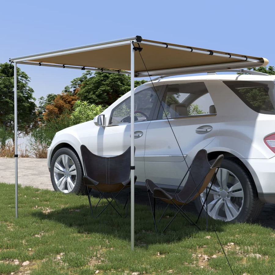 Luifel Voor Camper En Caravan 2X2X2,15 M Beige 2 x 2 x 2.15 m