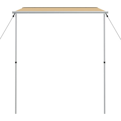 Luifel Voor Camper En Caravan 2,4X2,5X2,15 M Beige 2.4 x 2.5 x 2.15 m