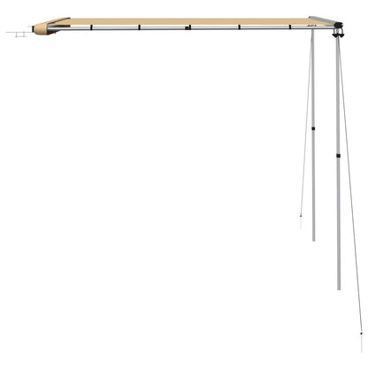 Luifel Voor Camper En Caravan 2,4X2,5X2,15 M Beige 2.4 x 2.5 x 2.15 m