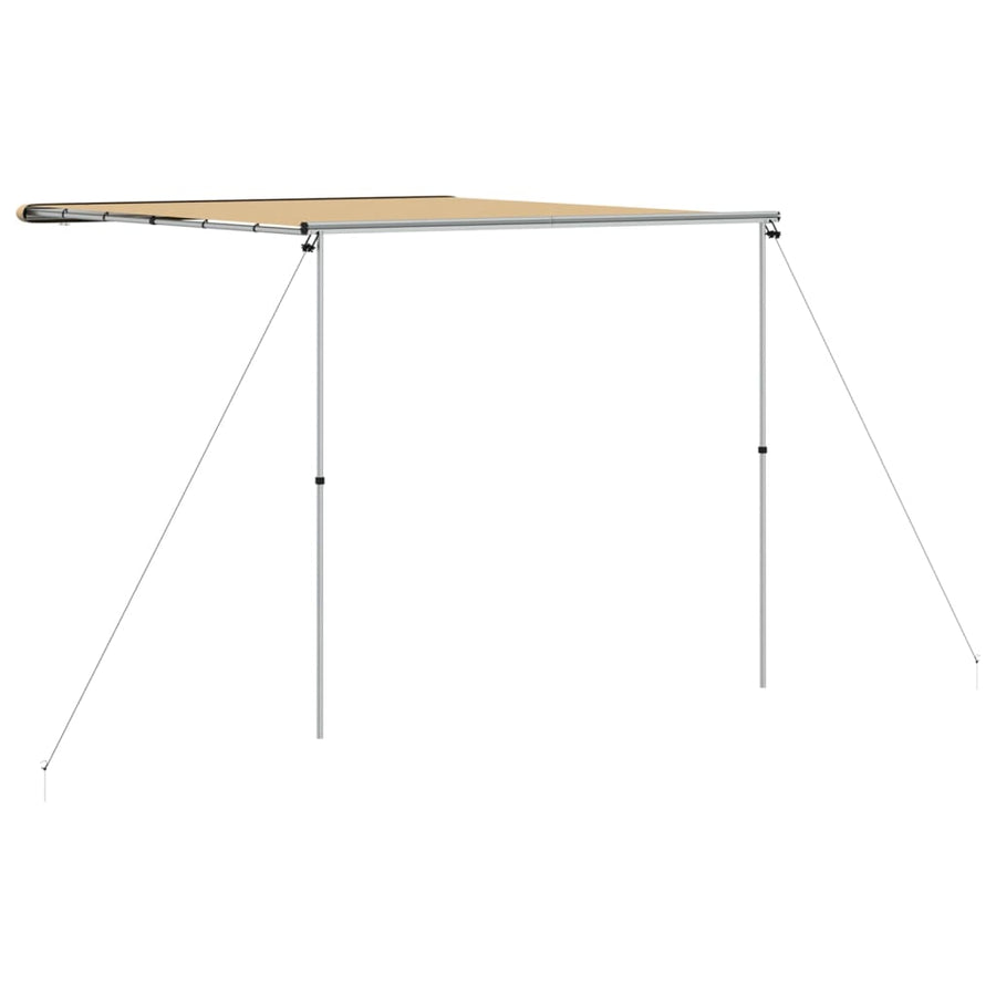 Luifel Voor Camper En Caravan 2,4X3X2,15 M Beige 2.4 x 3 x 2.15 m