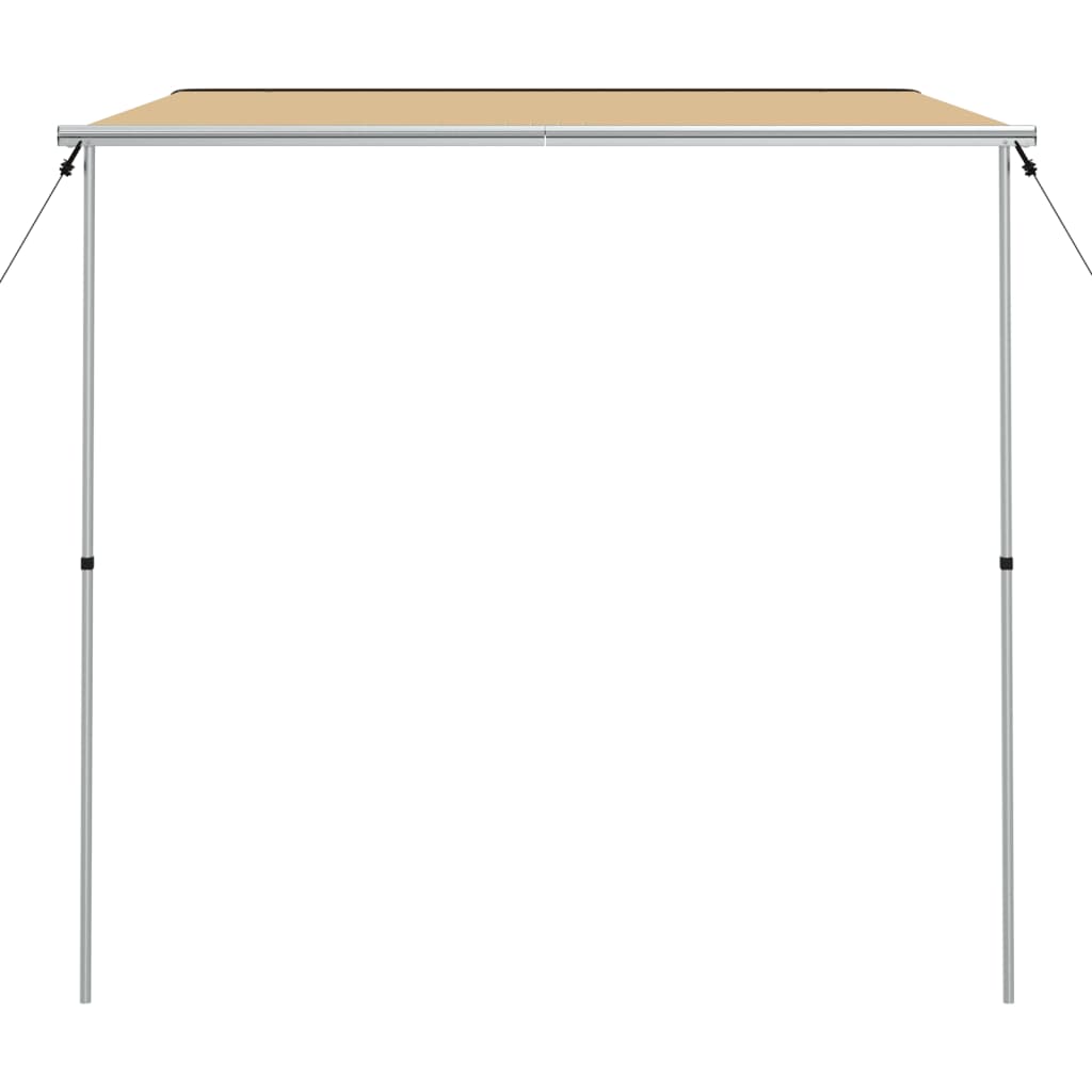 Luifel Voor Camper En Caravan 2,4X3X2,15 M Beige 2.4 x 3 x 2.15 m