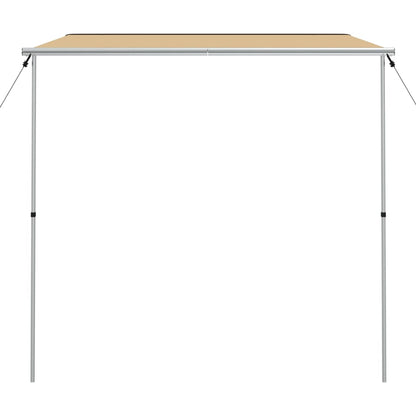 Luifel Voor Camper En Caravan 2,4X3X2,15 M Beige 2.4 x 3 x 2.15 m