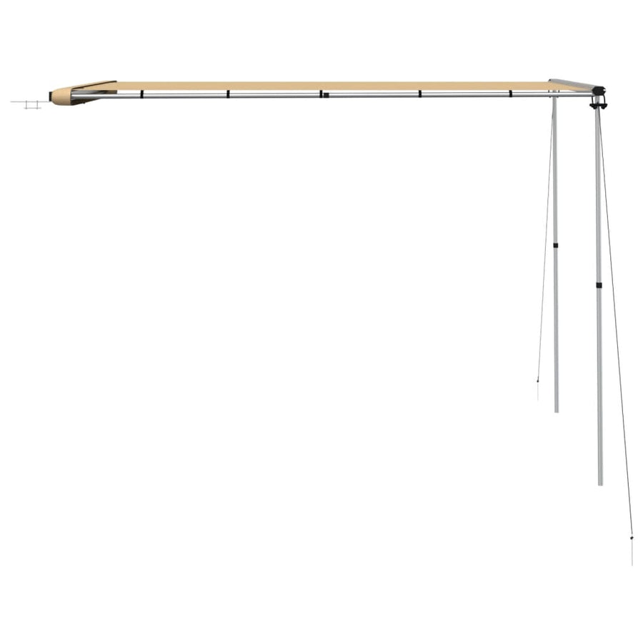 Luifel Voor Camper En Caravan 2,4X3X2,15 M Beige 2.4 x 3 x 2.15 m