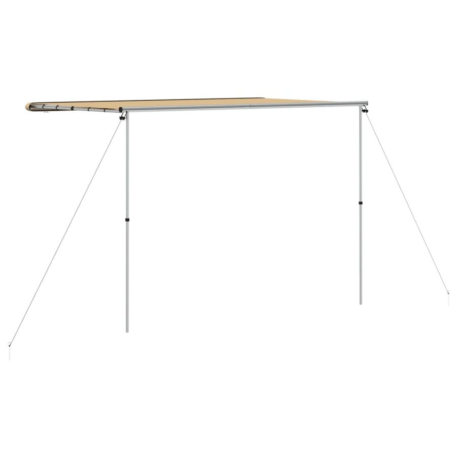 Luifel voor camper en caravan 3x2x2,15 m beige