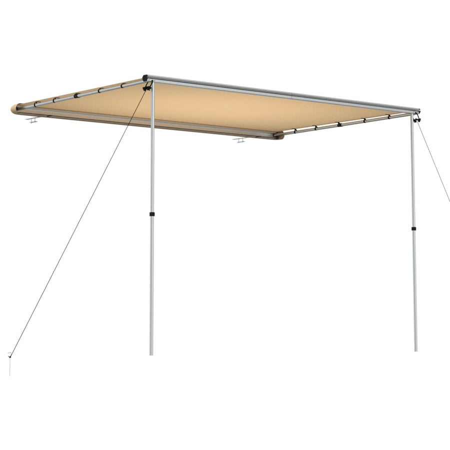 Luifel voor camper en caravan 3x2x2,15 m beige