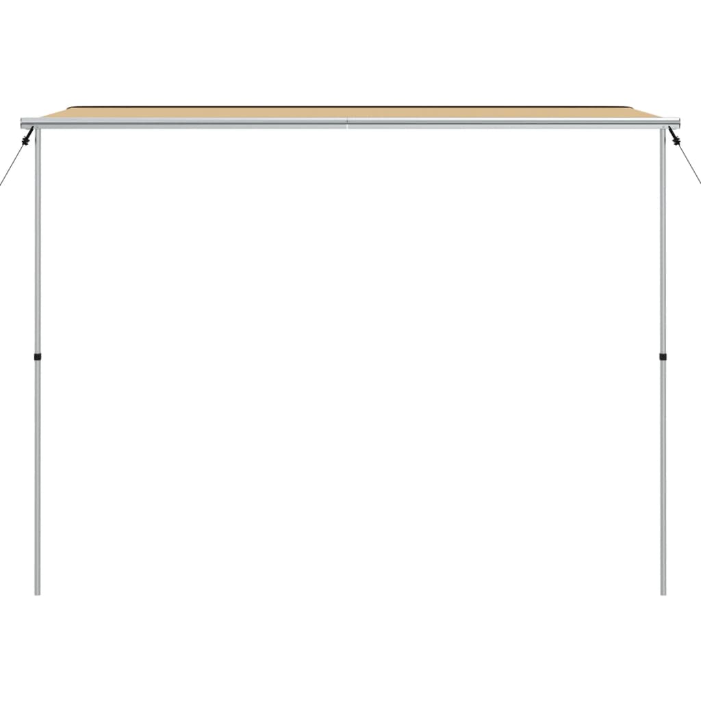 Luifel voor camper en caravan 3x2x2,15 m beige