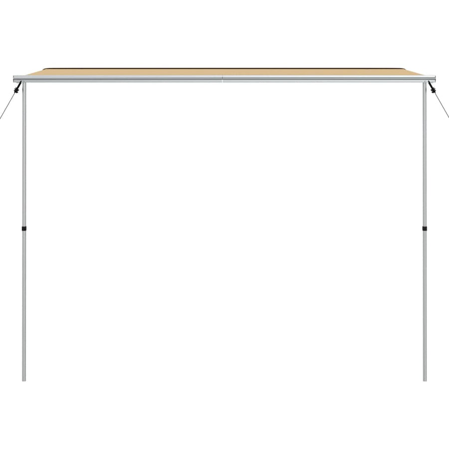Luifel voor camper en caravan 3x2x2,15 m beige