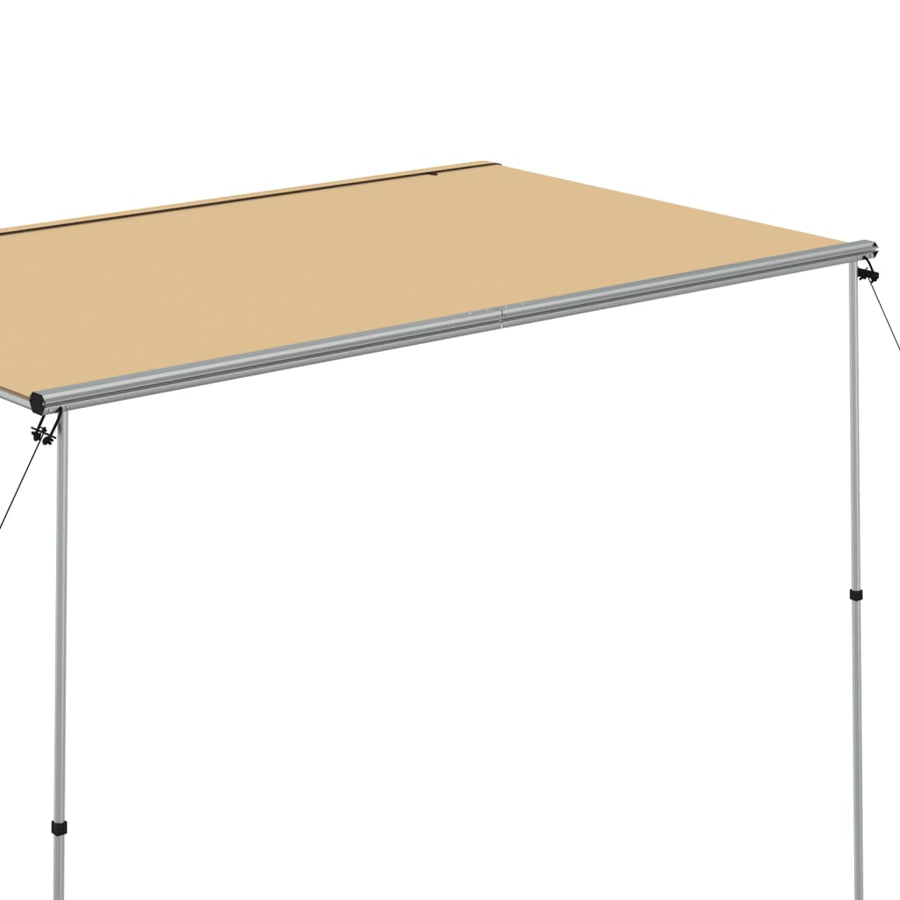Luifel voor camper en caravan 3x2x2,15 m beige