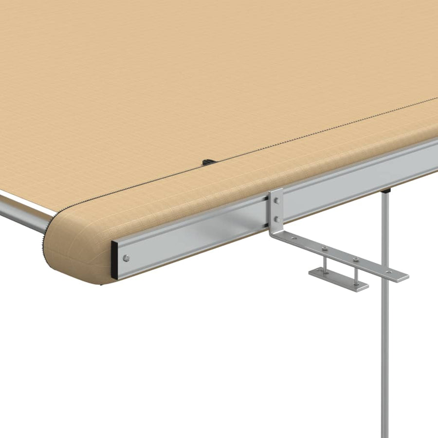 Luifel voor camper en caravan 3x2x2,15 m beige