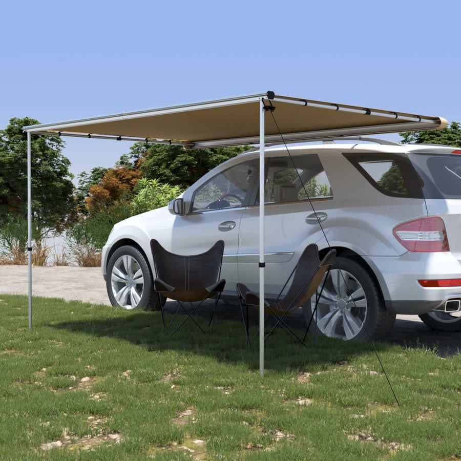 Luifel voor camper en caravan 3x2x2,15 m beige