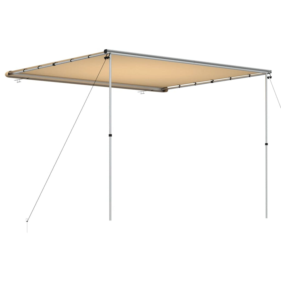 Luifel Voor Camper En Caravan 3X2,5X2,15 M Beige 3 x 2.5 x 2.15 m