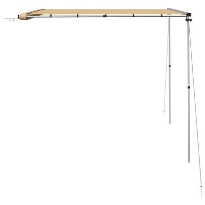 Luifel Voor Camper En Caravan 3X2,5X2,15 M Beige 3 x 2.5 x 2.15 m