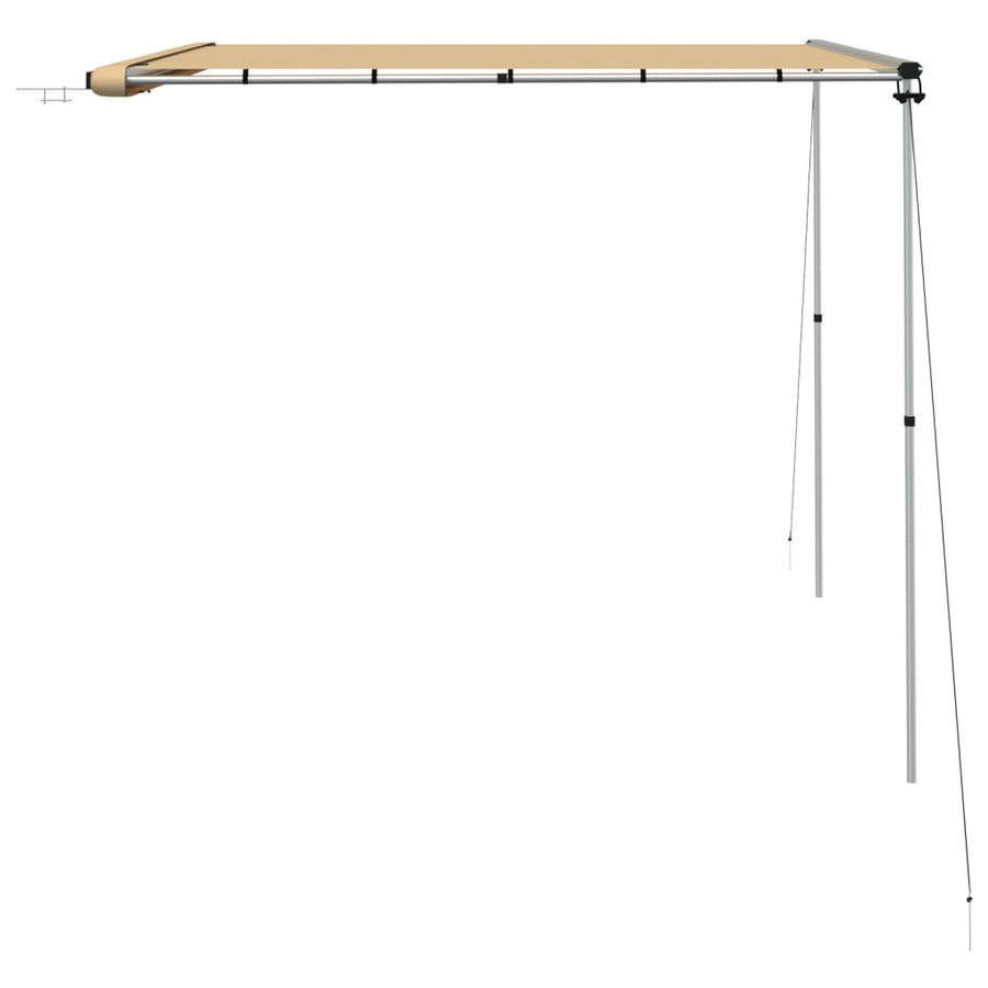 Luifel Voor Camper En Caravan 3X2,5X2,15 M Beige 3 x 2.5 x 2.15 m