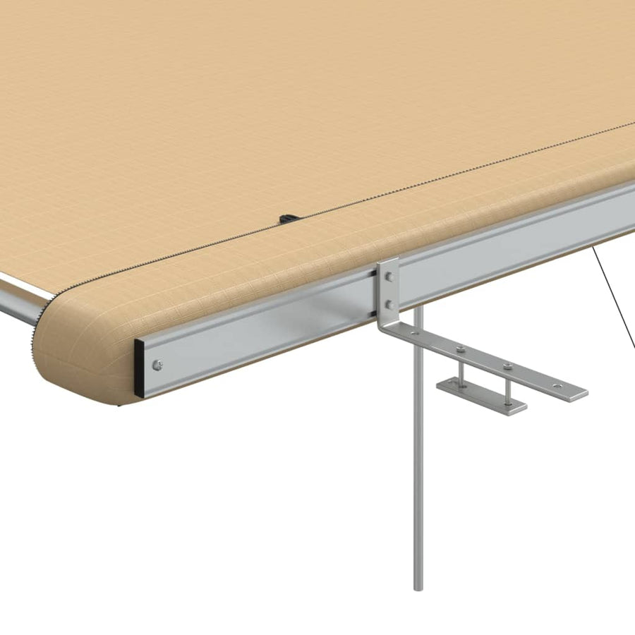 Luifel Voor Camper En Caravan 3X2,5X2,15 M Beige 3 x 2.5 x 2.15 m
