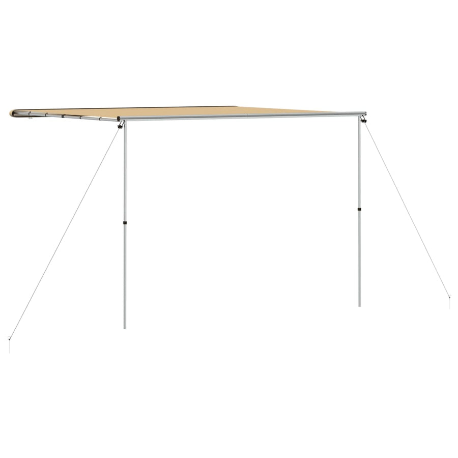 Luifel voor camper en caravan 3x3x2,15 m beige