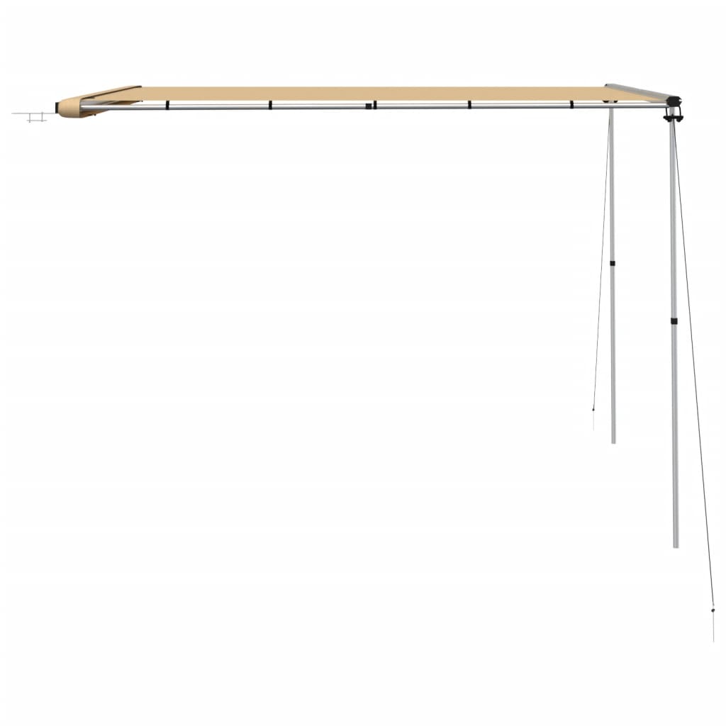 Luifel voor camper en caravan 3x3x2,15 m beige