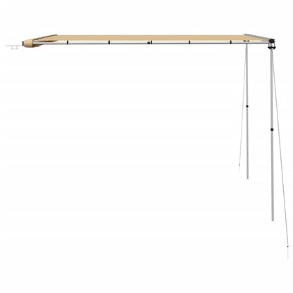 Luifel voor camper en caravan 3x3x2,15 m beige