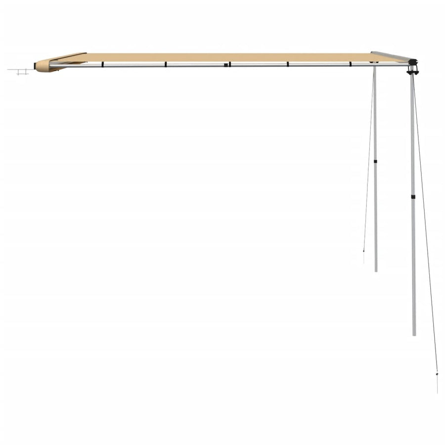 Luifel voor camper en caravan 3x3x2,15 m beige
