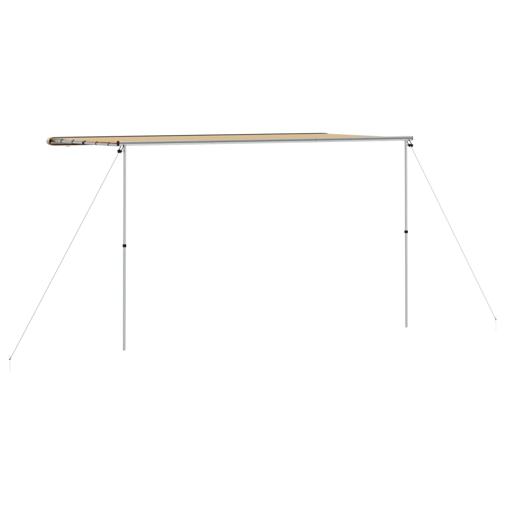 Luifel voor camper en caravan 3,6x2x2,15 m beige