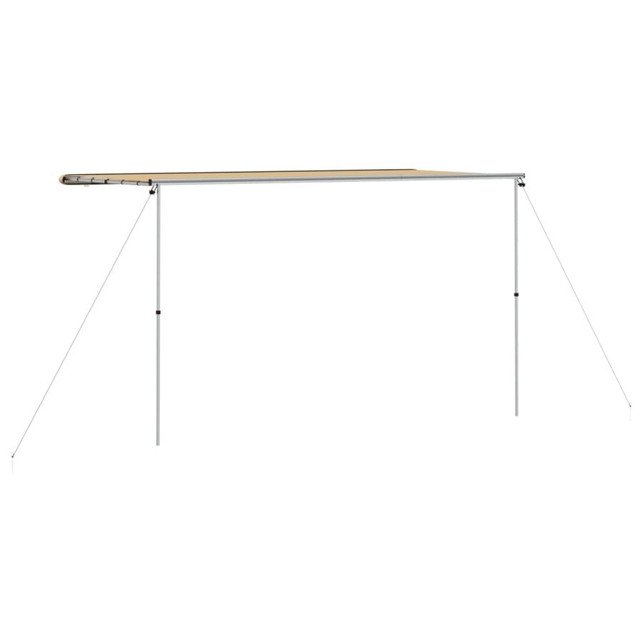 Luifel voor camper en caravan 3,6x2x2,15 m beige