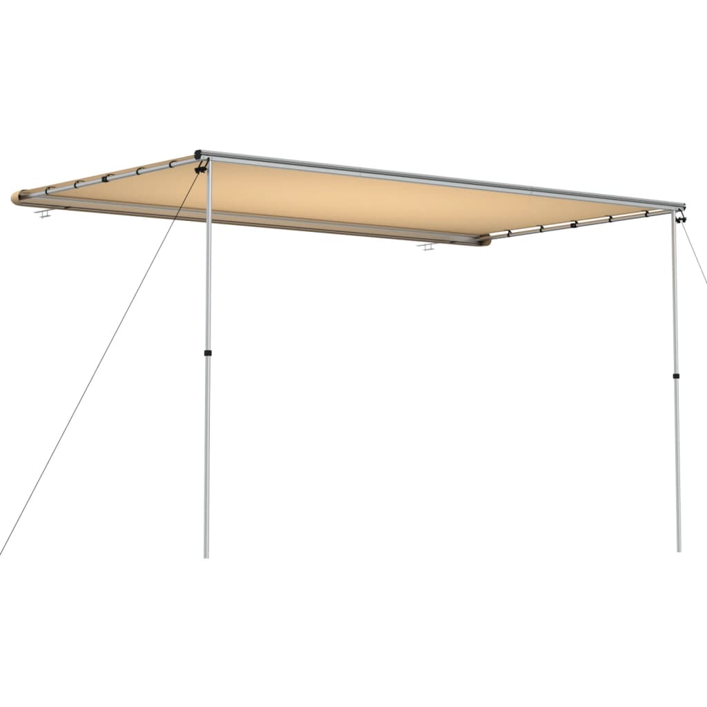 Luifel voor camper en caravan 3,6x2x2,15 m beige