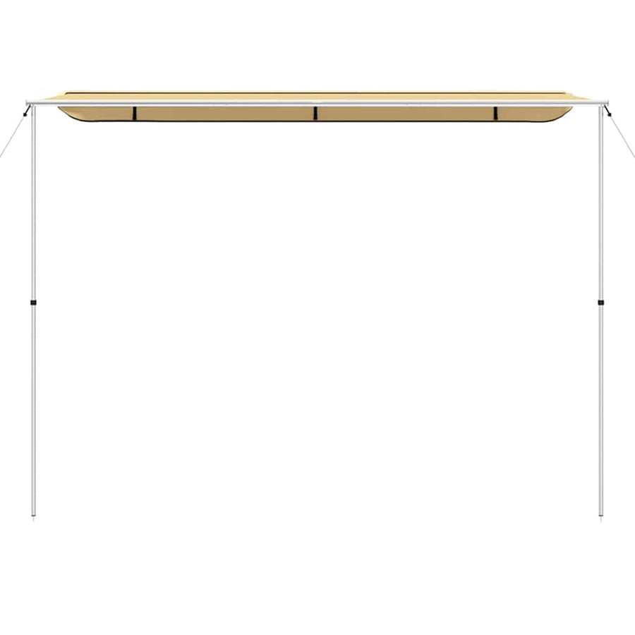 Luifel voor camper en caravan 3,6x2x2,15 m beige