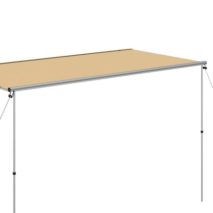 Luifel voor camper en caravan 3,6x2x2,15 m beige