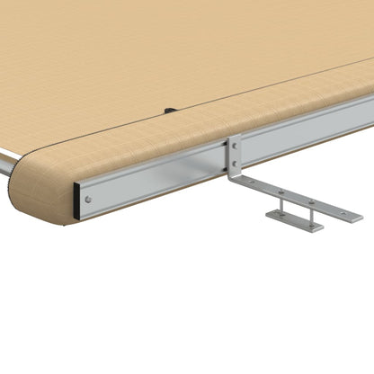 Luifel voor camper en caravan 3,6x2x2,15 m beige