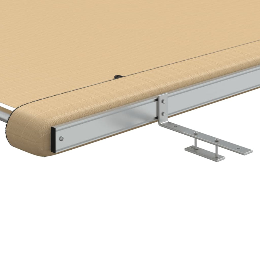 Luifel voor camper en caravan 3,6x2x2,15 m beige