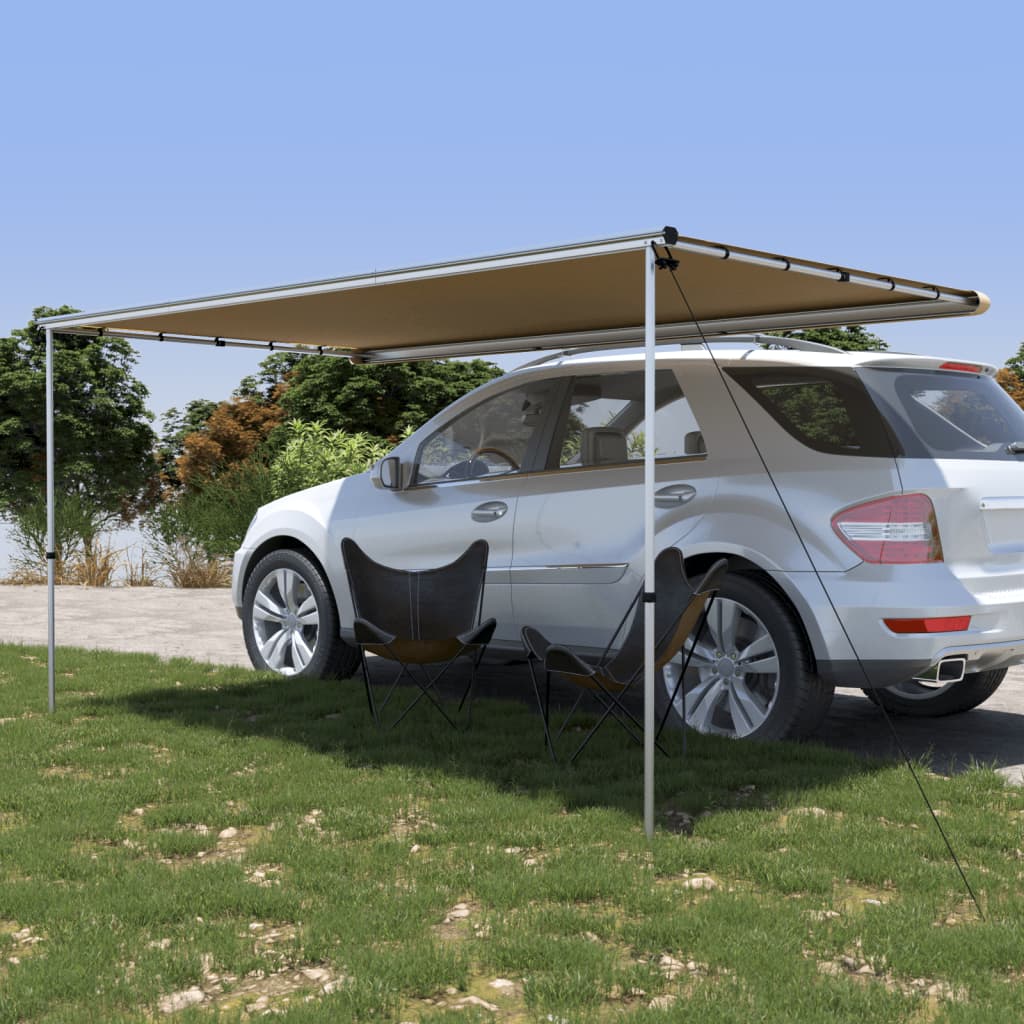 Luifel voor camper en caravan 3,6x2x2,15 m beige
