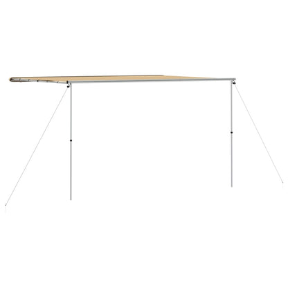 Luifel voor camper en caravan 3,6x3x2,15 m beige