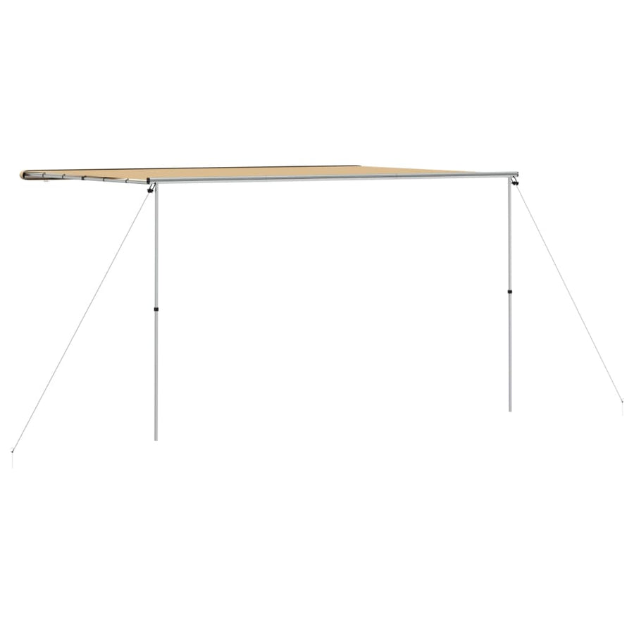 Luifel voor camper en caravan 3,6x3x2,15 m beige