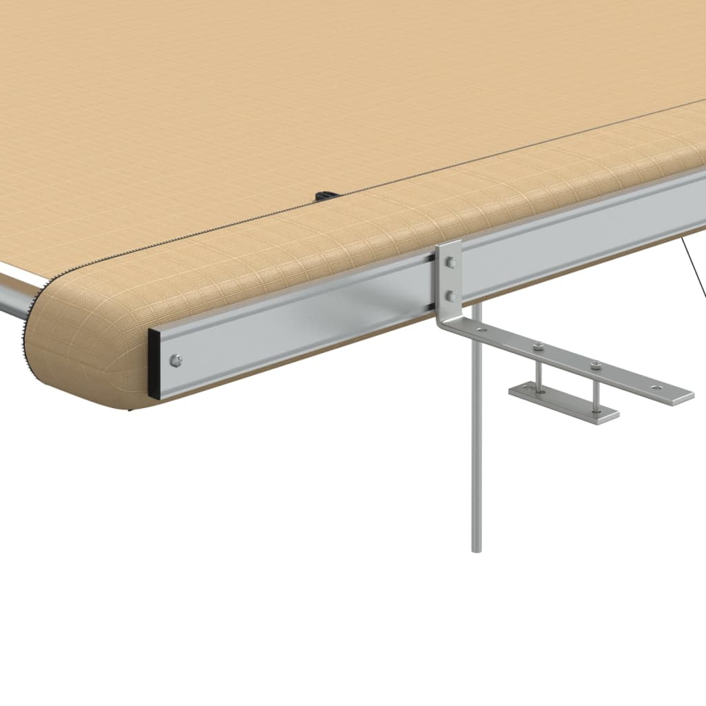 Luifel voor camper en caravan 3,6x3x2,15 m beige