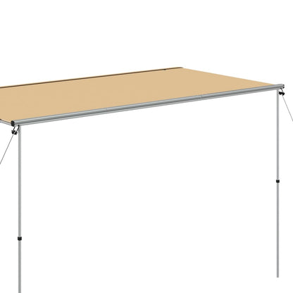 Luifel voor camper en caravan 4x2x2,15 m beige