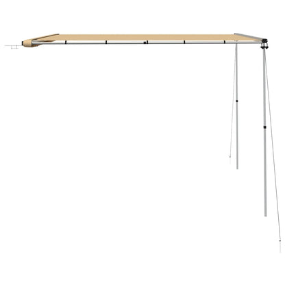 Luifel voor camper en caravan 4x3x2,15 m beige