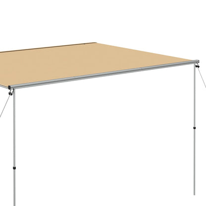 Luifel voor camper en caravan 4x3x2,15 m beige