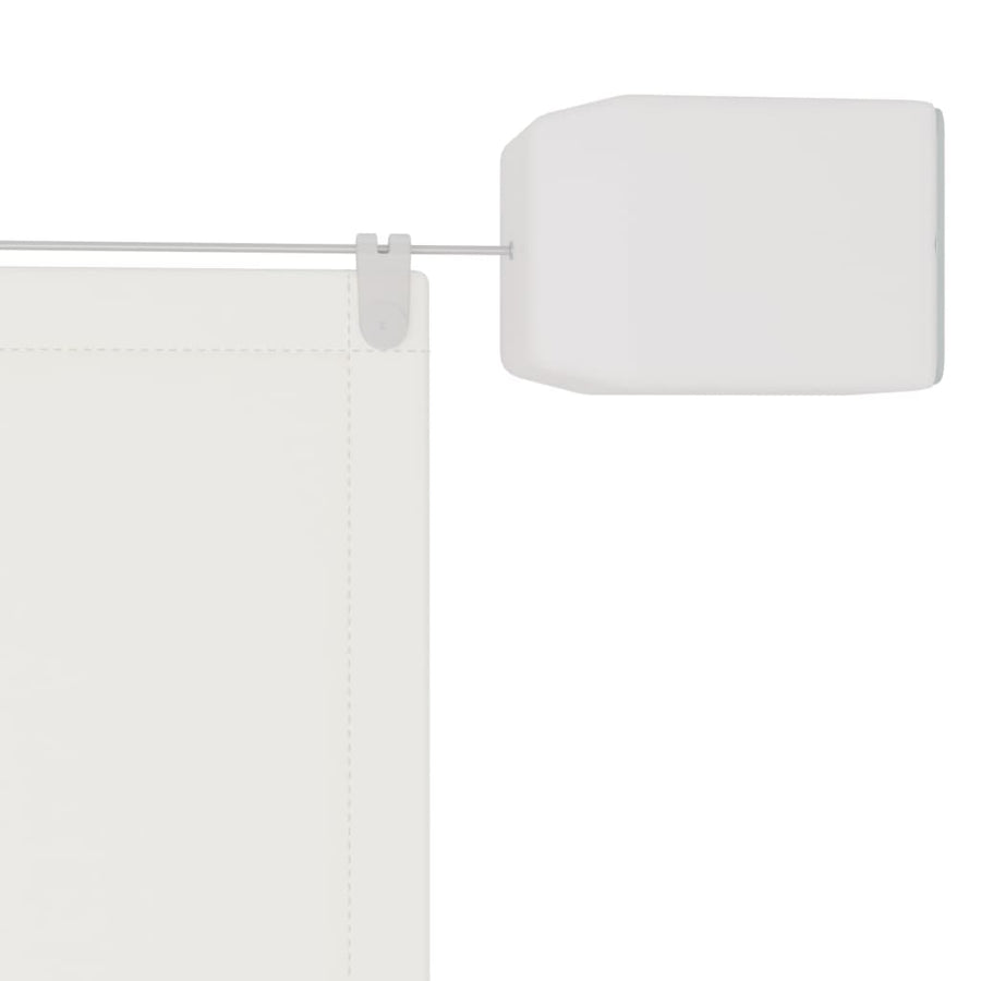 Luifel Verticaal Oxford Stof 60 x 800 cm Wit