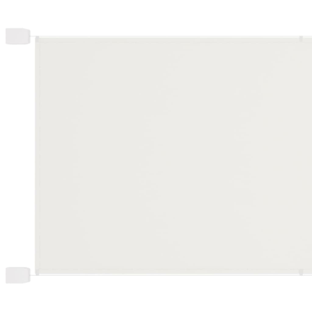 Luifel Verticaal Oxford Stof Wit 140 x 420 cm