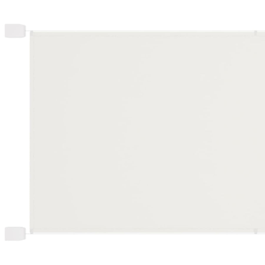 Luifel Verticaal Oxford Stof Wit 140 x 420 cm